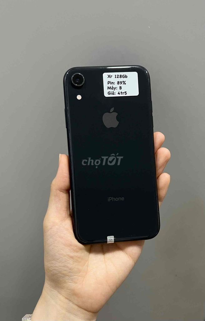 Apple iPhone Xr 128GB Đen Đã sử dụng. Mua bán Điện thoại tại Huyện Hóc Môn Tp Hồ Chí Minh được đăng bởi SIRI STORE HCM hình 1