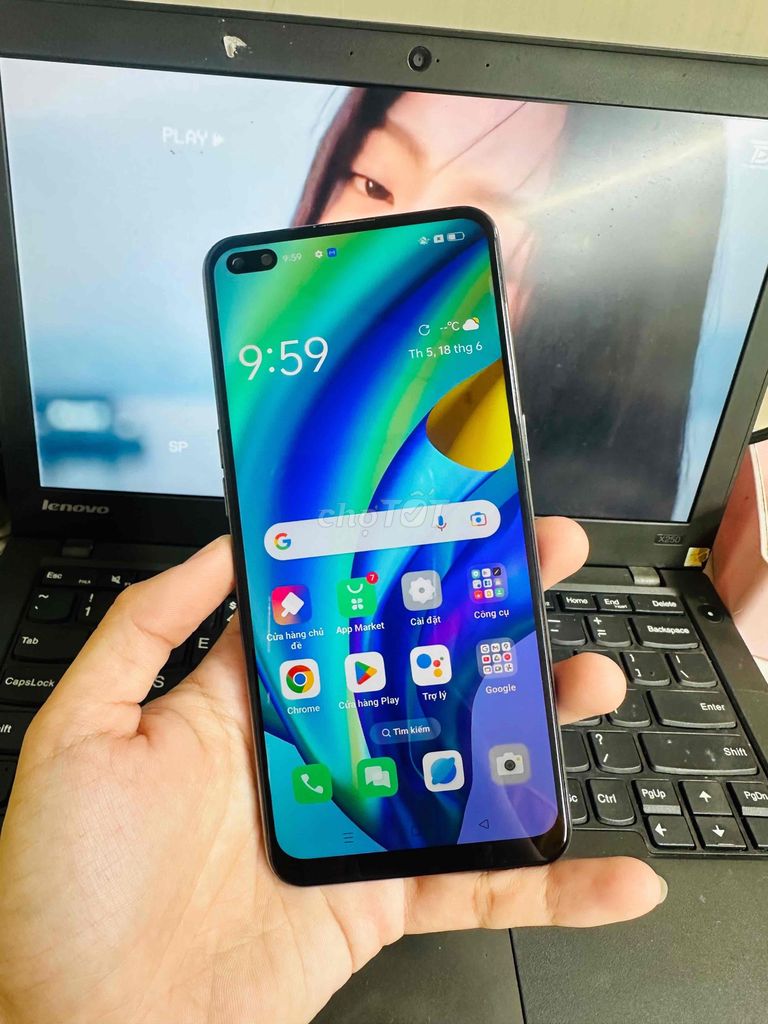 Oppo A93 ram 8/128gb màn thay. Mua bán Điện thoại tại Quận Ninh Kiều Cần Thơ được đăng bởi Phụ Kiện  hình 1
