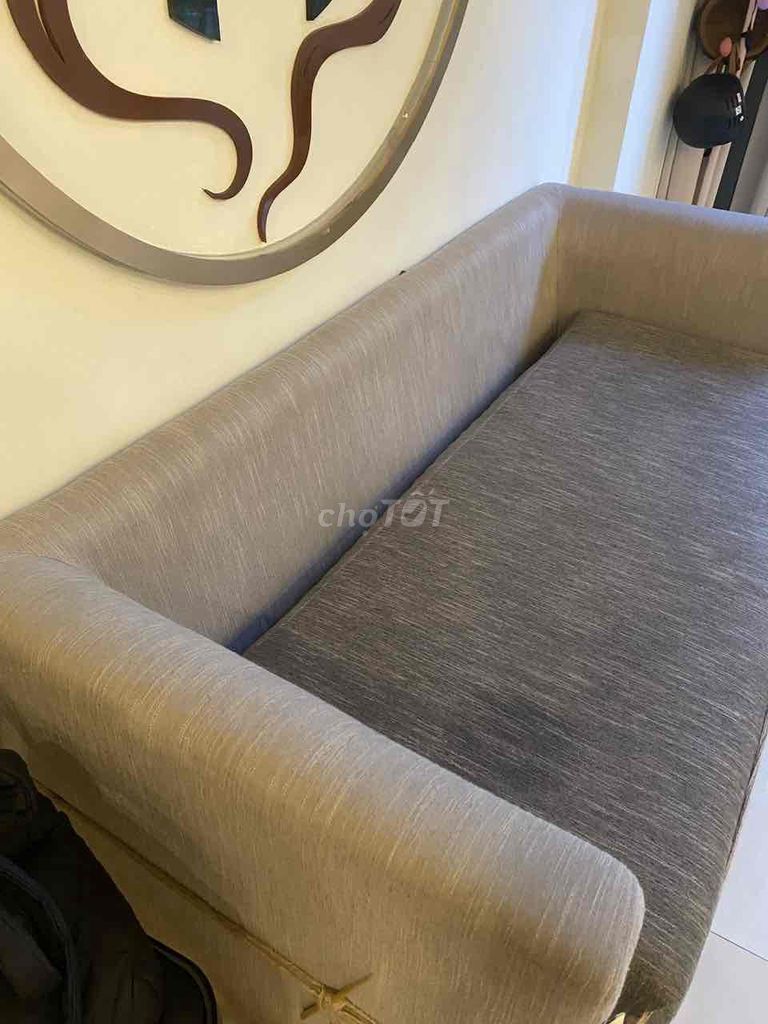 Sofa giường Chilai Vải bọc Xám 1.4mx2m. Mua bán Bàn ghế tại Thành phố Thủ Đức Tp Hồ Chí Minh được đăng bởi Vũ Kiều hình 1