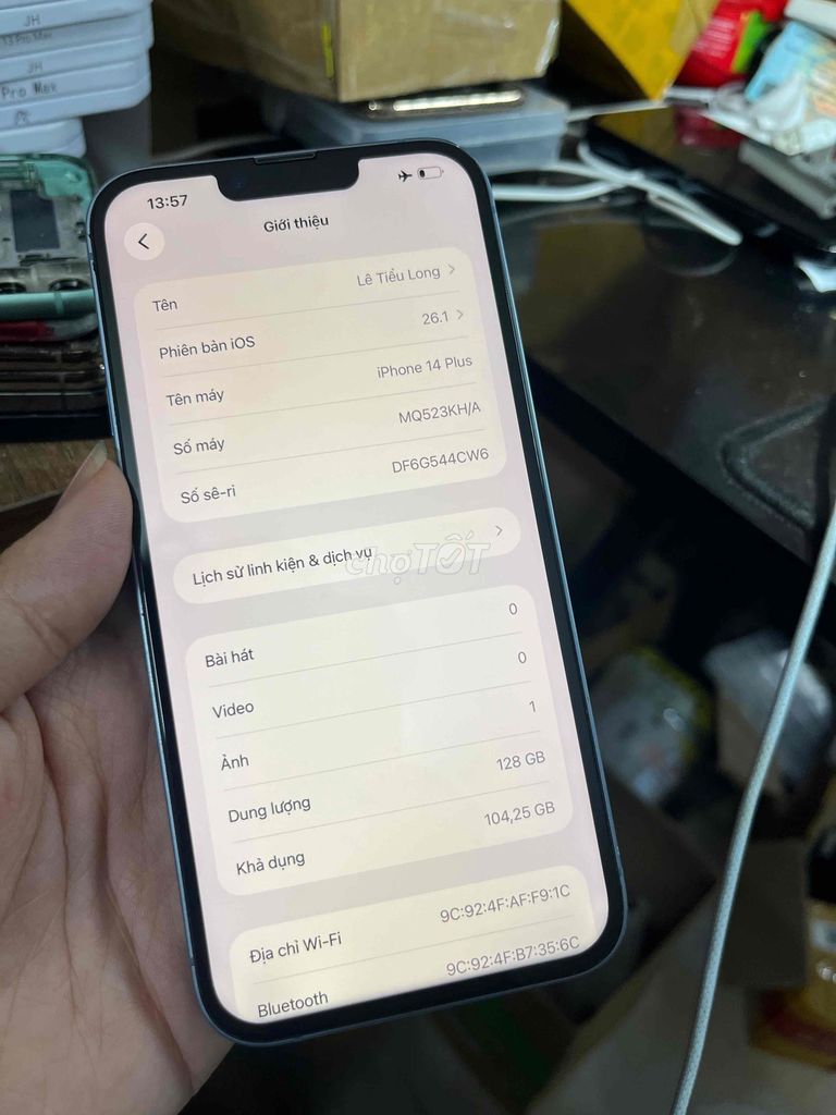 iPhone 14 Plus 128GB Xanh. Mua bán Điện thoại tại Thành phố Thuận An Bình Dương được đăng bởi Bảo hình 1