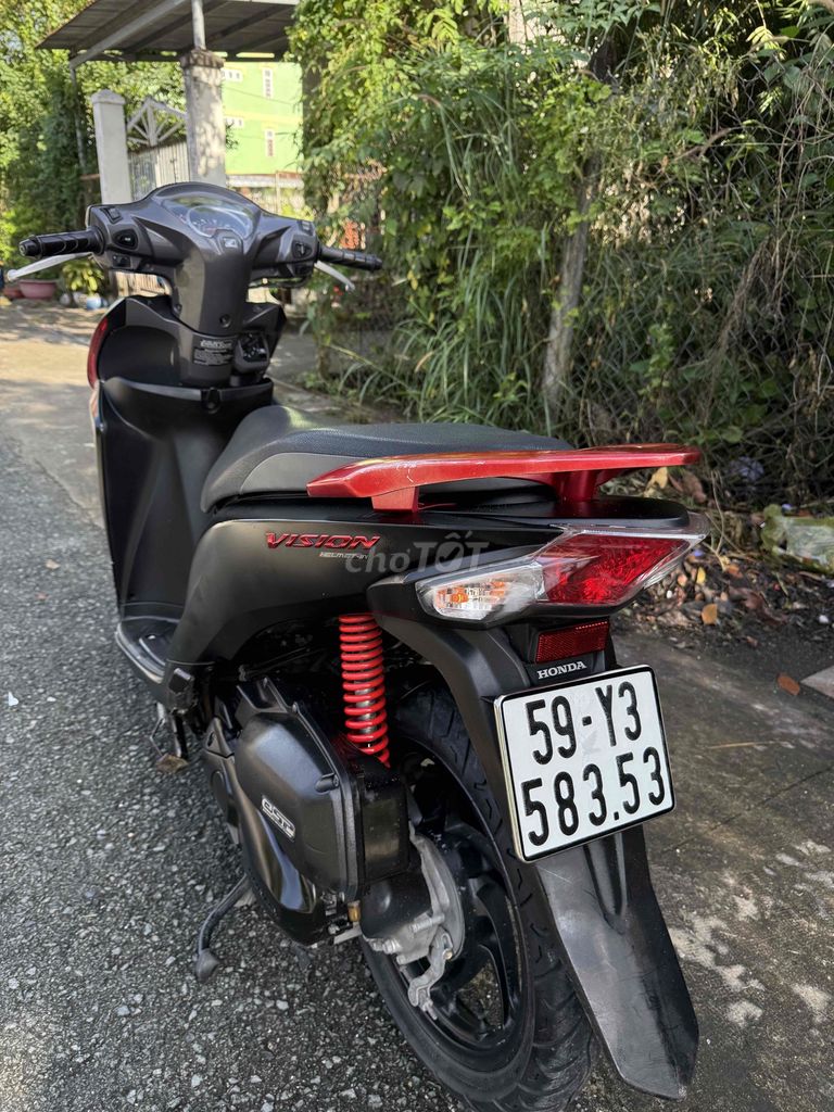 Honda Vision 2020 Smartkey Đen. Mua bán Xe máy tại Huyện Củ Chi Tp Hồ Chí Minh được đăng bởi HuỳnhLâm Bổn hình 3