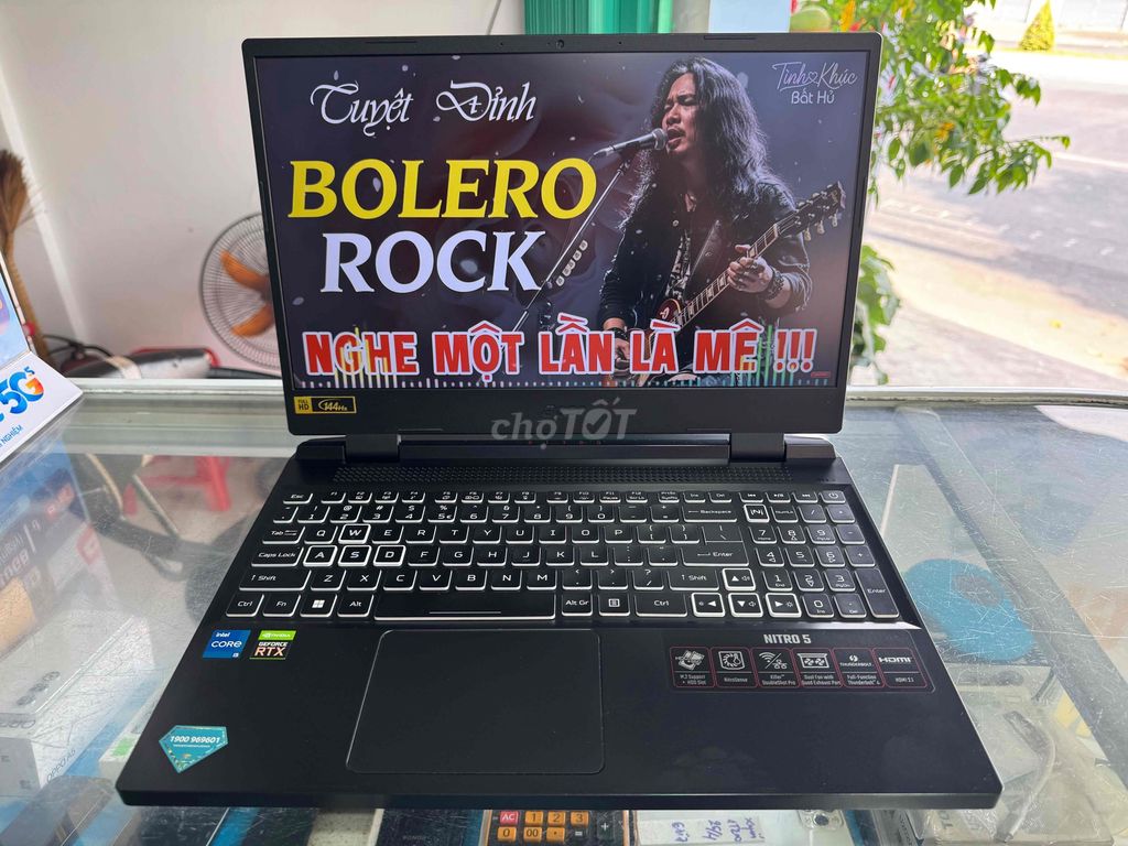 Acer Nitro 5 Tiger i5-12500H 8/512GB đẹp zin 100%. Mua bán Laptop tại Quận Ninh Kiều Cần Thơ được đăng bởi CẦM ĐỒ TRUNG HẬU   hình 1