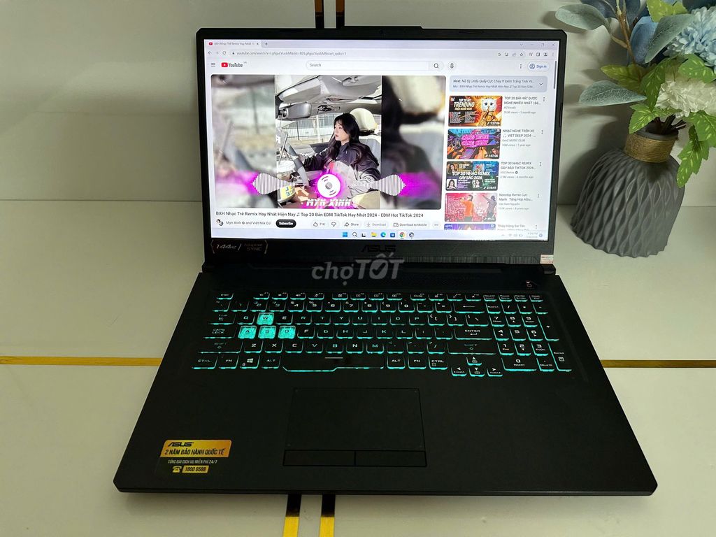 Asus Tuf Gaming F17 i5-11400H RTX 3050/144Hz/8/512. Mua bán Laptop tại Quận Thanh Xuân Hà Nội được đăng bởi Nguyễn Văn Lượng hình 1