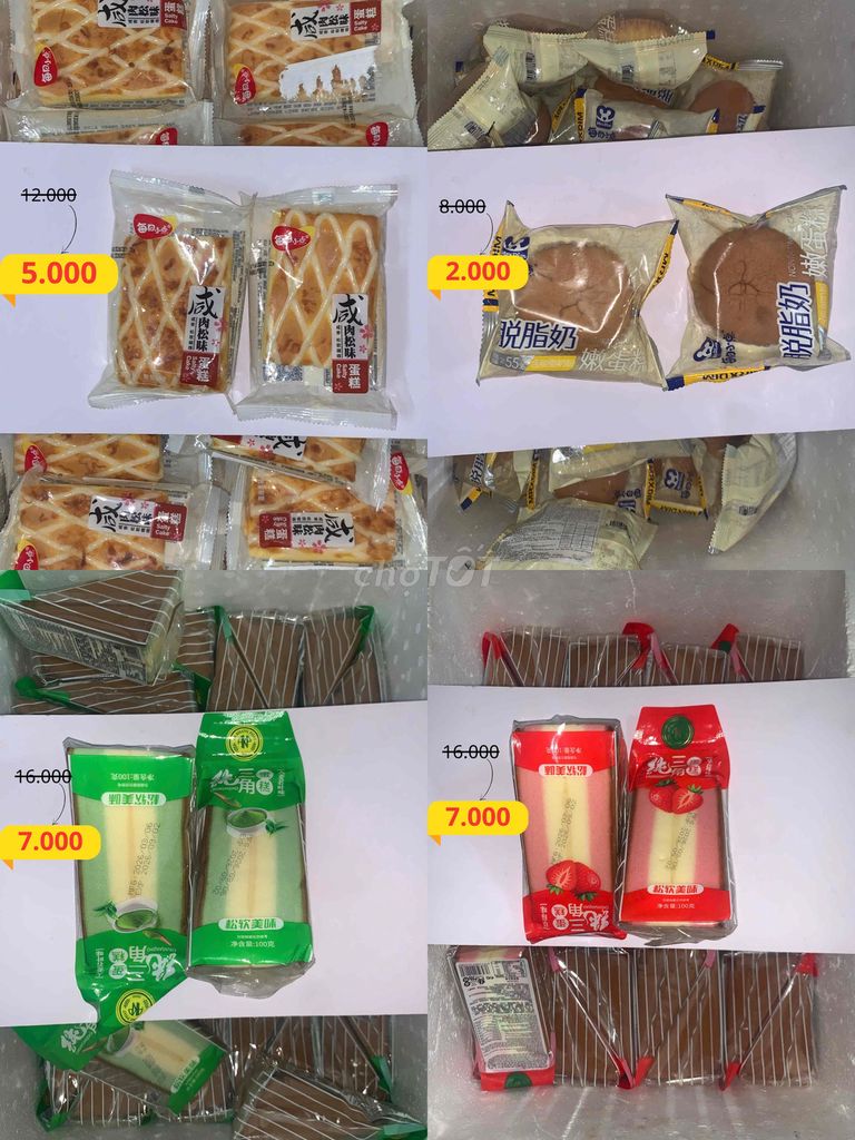 Bánh ngọt Thập cẩm Nhập khẩu. Mua bán Đồ ăn, thực phẩm và các loại khác tại Quận Tân Bình Tp Hồ Chí Minh được đăng bởi Võ Phan Anh Tuấn hình 1