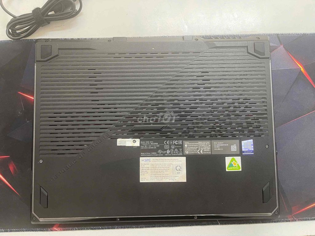 Asus ROG Strix i5-10th Gen 8GB/512GB. Mua bán Laptop tại Quận Bình Thạnh Tp Hồ Chí Minh được đăng bởi Chí Hướng Computer hình 1
