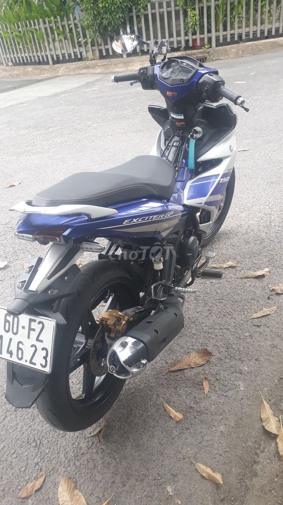 Yamaha Exciter 150 Xanh trắng Côn tay. Mua bán Xe máy tại Thành phố Biên Hòa Đồng Nai được đăng bởi Là kẻ vô danh hình 4
