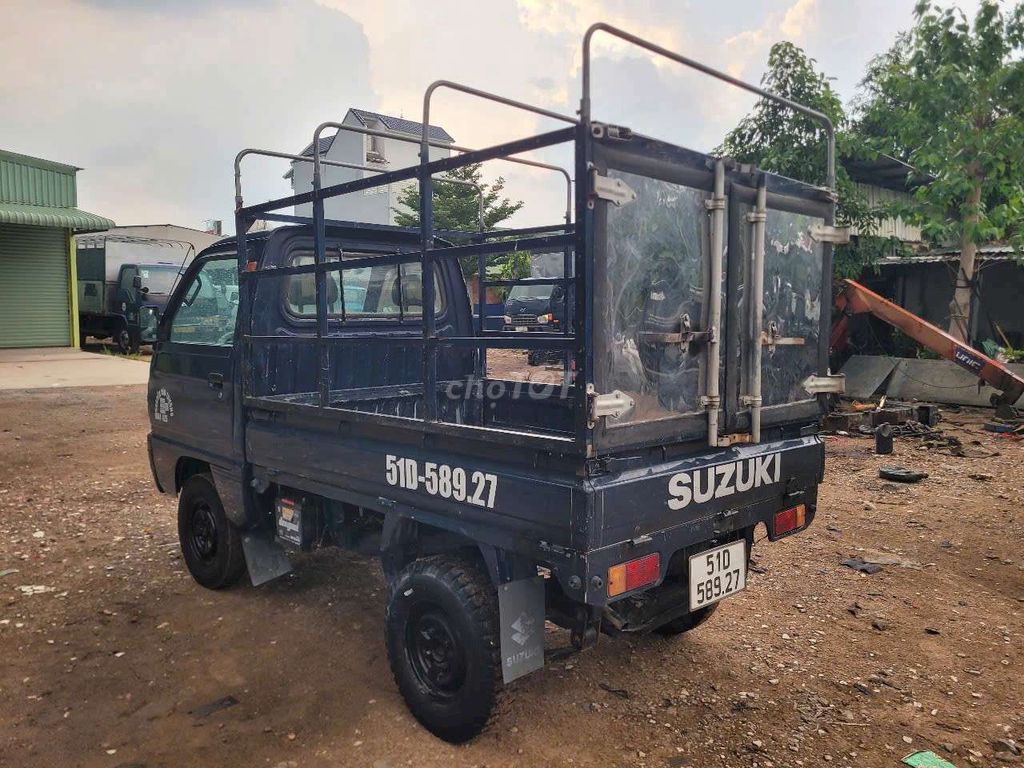 BÁN Gấp suzuki 480kg đời 2009 thùng bạt 1m9