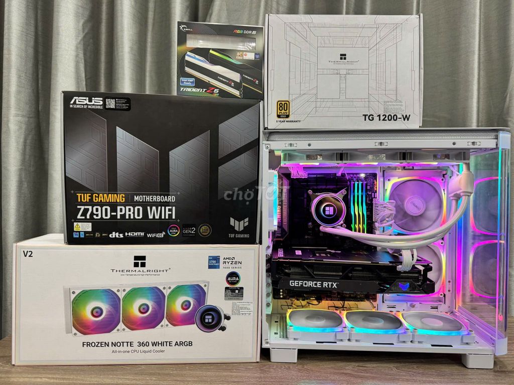 Máy cũ i9 14900K , RTX 3090 Ti, 64GB DDR5, 1TB SSD