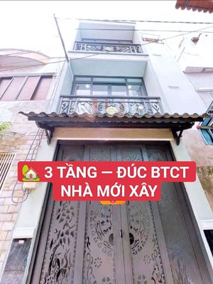 🏡 Nhà Mới Xây 3 Tầng - Kế Bãi Ô Tô - Sổ Hồng Riêng Không Giải Tỏa 🏡. Mua bán nhà ở tại Quận 4 Tp Hồ Chí Minh được đăng bởi Thành Hưng Land