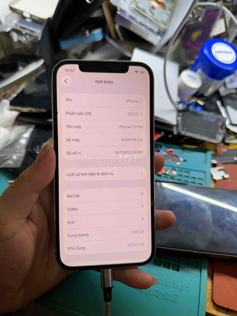 Apple iPhone 12 Pro 128GB Đã qua sử dụng. Mua bán Điện thoại tại Thị xã Bến Cát Bình Dương được đăng bởi Vũ tuấn hình 1