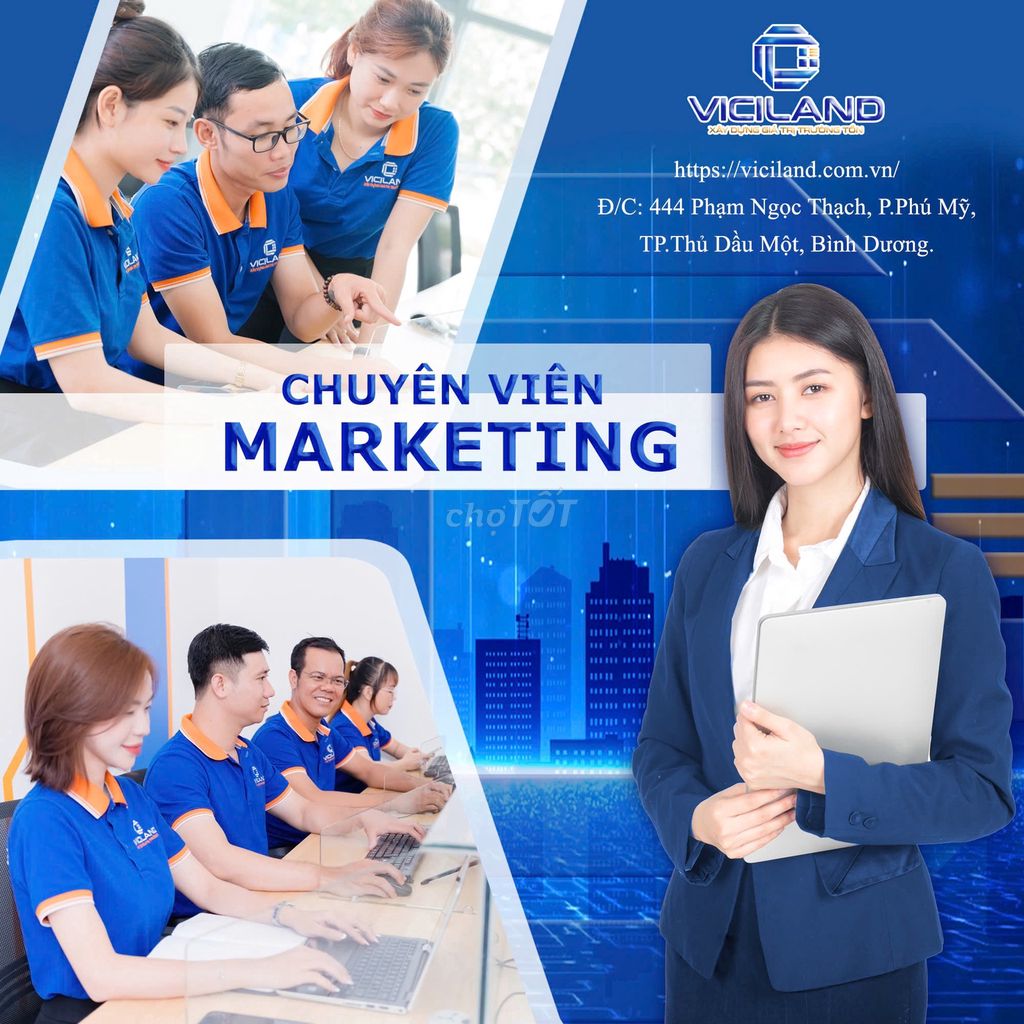 Tuyển chuyên viên Marketing lương cao