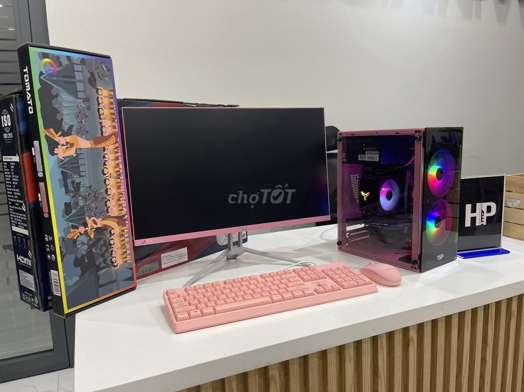 FULL BỘ PC HỒNG