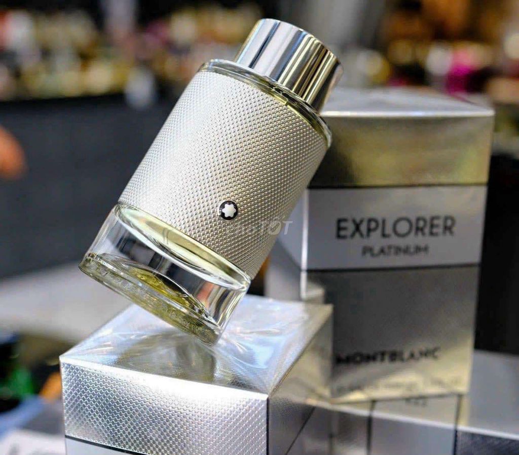 montblanc explorer platinum 100ml Authentic🍀🇻🇳