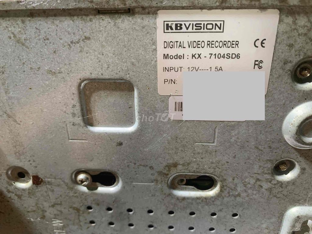 Đầu ghi hình KBVISION KX-7104SD6 4 kênh ổ 500GB. Mua bán Máy ảnh, Máy quay tại Quận Thanh Khê Đà Nẵng được đăng bởi Top1T hình 1