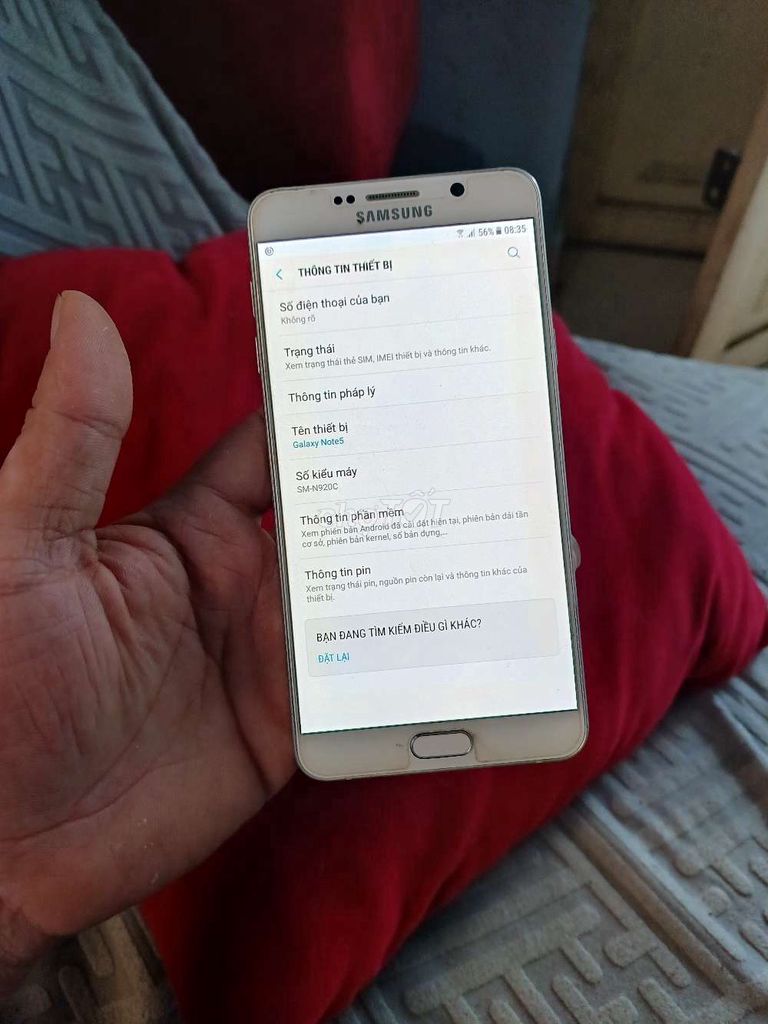 Samsung Note 5 . Ram 4Gb . Màn zin