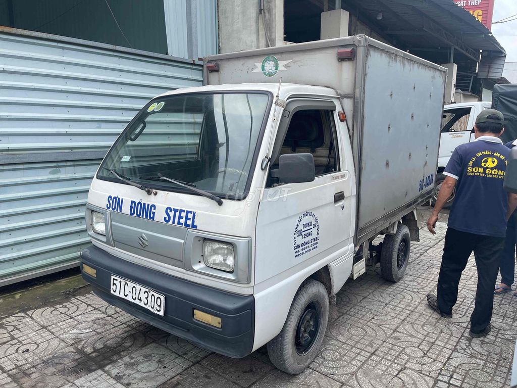 bán Suzuki đời 2009 thùng kín. Mua bán Xe tải, xe ben tại Thành phố Thuận An Bình Dương được đăng bởi ÂN KHOA TRƯỜNG LONG  hình 1
