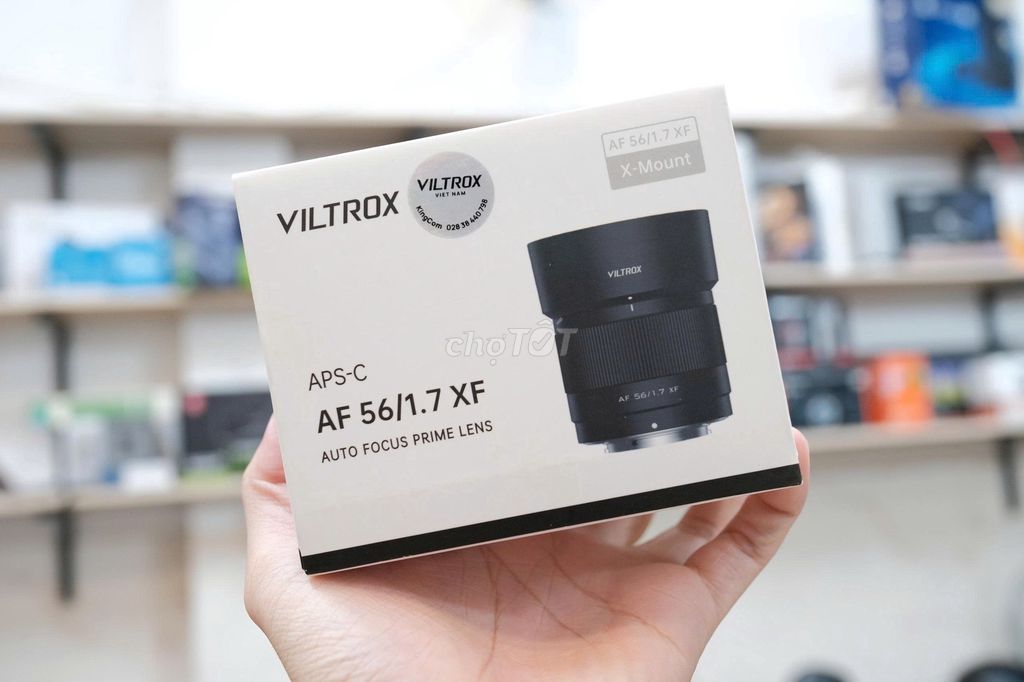 Ống kính Viltrox AF 56mm f/1.7 XF đã sử dụng. Mua bán Máy ảnh, Máy quay tại Quận Gò Vấp Tp Hồ Chí Minh được đăng bởi Chính Nguyễn hình 1