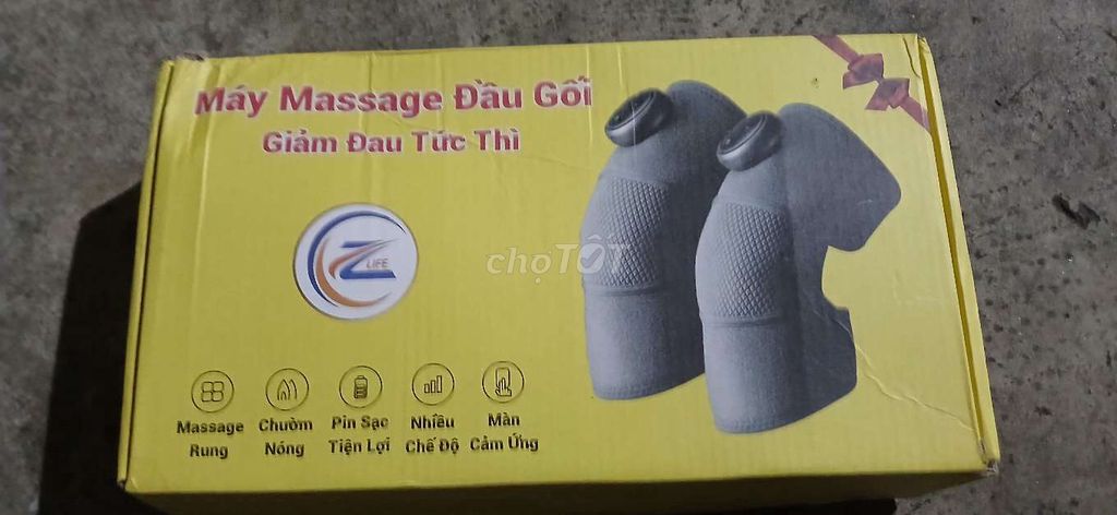Máy massage đầu gối Z-Life Đen. Mua bán Nội thất, đồ gia dụng khác tại Quận Tân Bình Tp Hồ Chí Minh được đăng bởi Gia Bảo hình 1