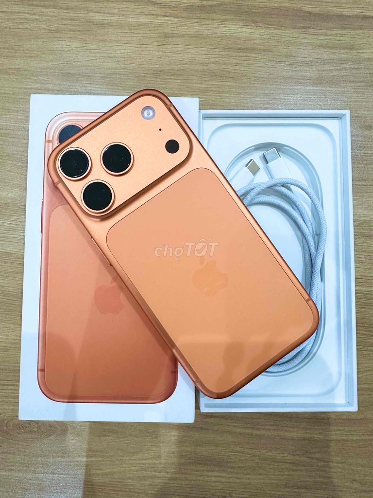 iPhone 17 Pro 256GB XA Cam fullbox like new. Mua bán Điện thoại tại Quận Tân Bình Tp Hồ Chí Minh được đăng bởi TuanDigi VN hình 1