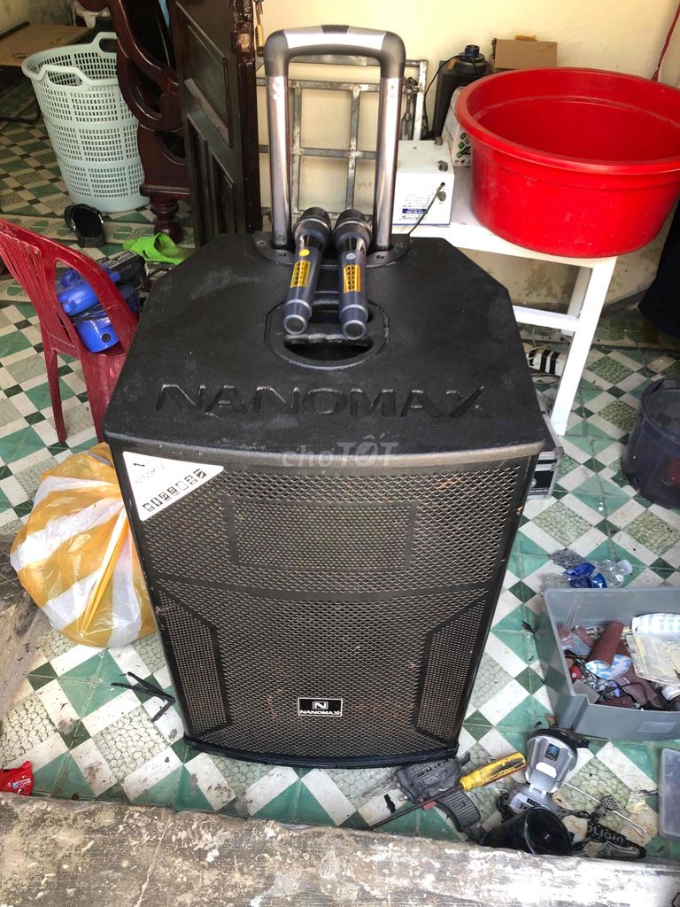 Loa kéo Nanomax SK-15 B1 Đen bass 40. Mua bán Tivi, Âm thanh tại Quận Thanh Khê Đà Nẵng được đăng bởi Hoàng trung thành hình 1