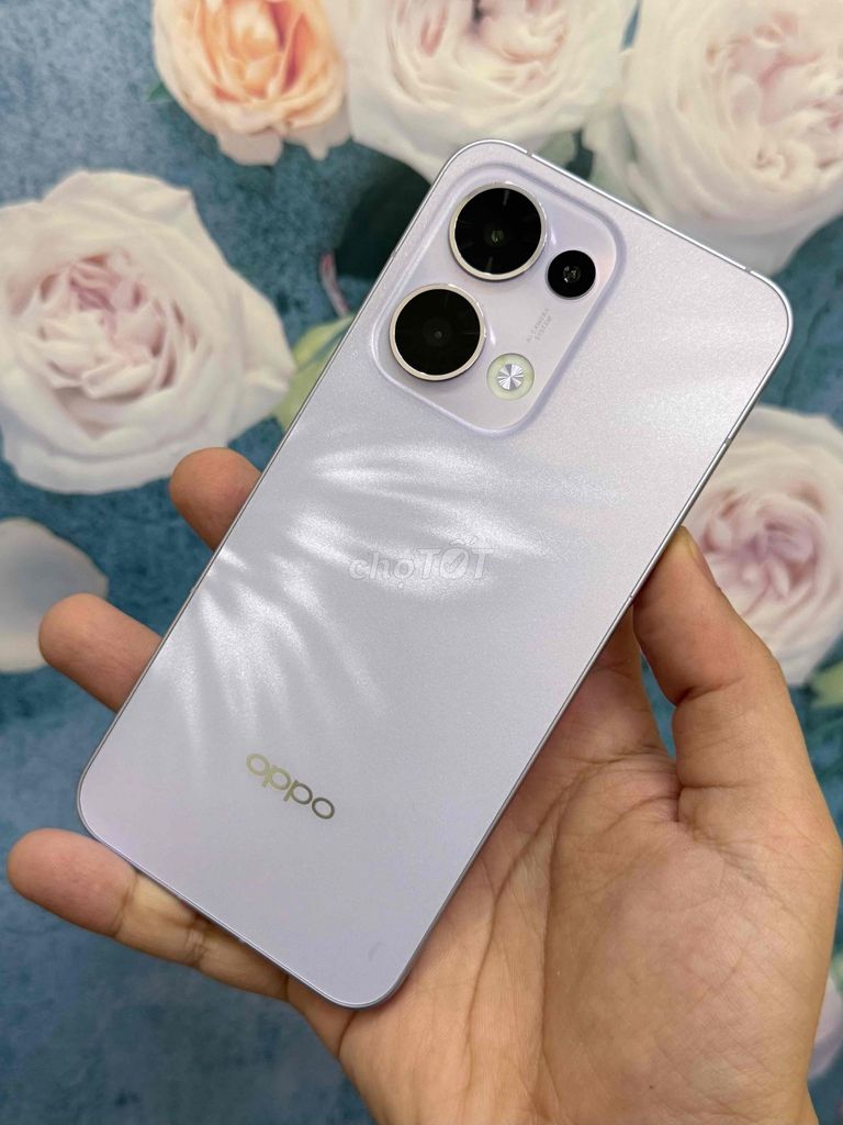 Oppo Reno 13 5G 256GB Tím BH 6th có trả góp. Mua bán Điện thoại tại Quận Thanh Khê Đà Nẵng được đăng bởi Bèo Mobile Store hình 1