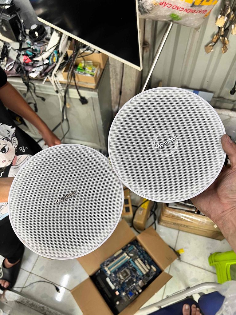 Loa âm tường KAC AUDIO Trắng. Mua bán Tivi, Âm thanh tại Quận Cái Răng Cần Thơ được đăng bởi LAPTOP PC Thành Nhân hình 1