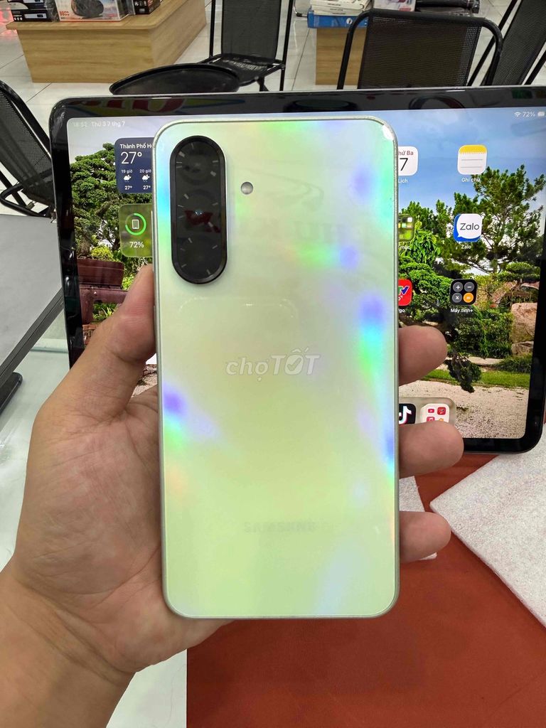 Samsung A36 8GB 128GB Xanh lá. Mua bán Điện thoại tại Thị xã Tân Uyên Bình Dương được đăng bởi Đỗ Văn Quyền hình 1