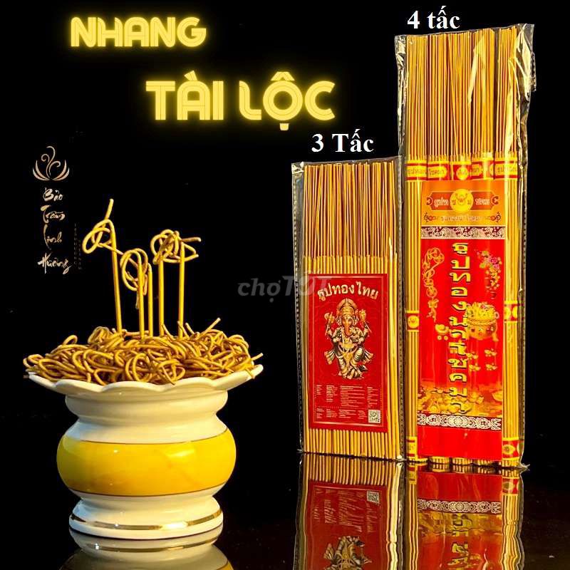 Tép 100 Nhang Thần Tài Thái Lan (4 Tấc)