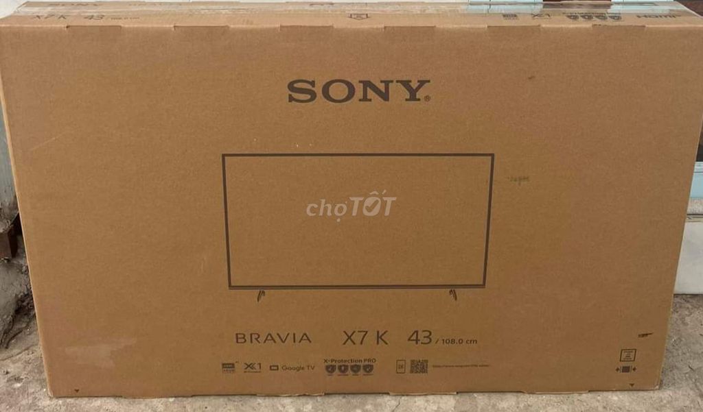TV Sony 43X75K 43in 4K Google TV Bảo Hành 11/2025