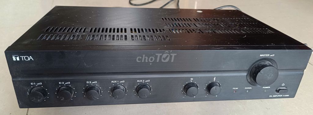 Amply TOA A-2060 60W Đen. Mua bán Tivi, Âm thanh tại Huyện Nhà Bè Tp Hồ Chí Minh được đăng bởi Giang Binh Pham Nguyen hình 1