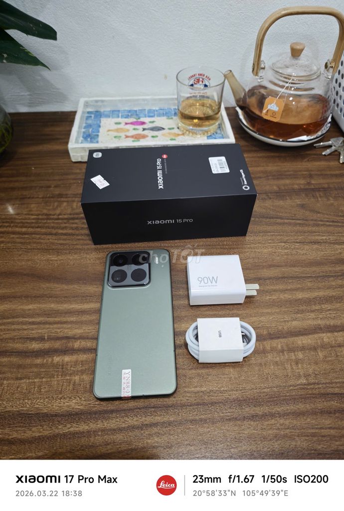 Xiaomi 15 Pro 12/256 Xanh Fulbox có ship COD. Mua bán Điện thoại tại Quận Ba Đình Hà Nội được đăng bởi Android Top hình 1