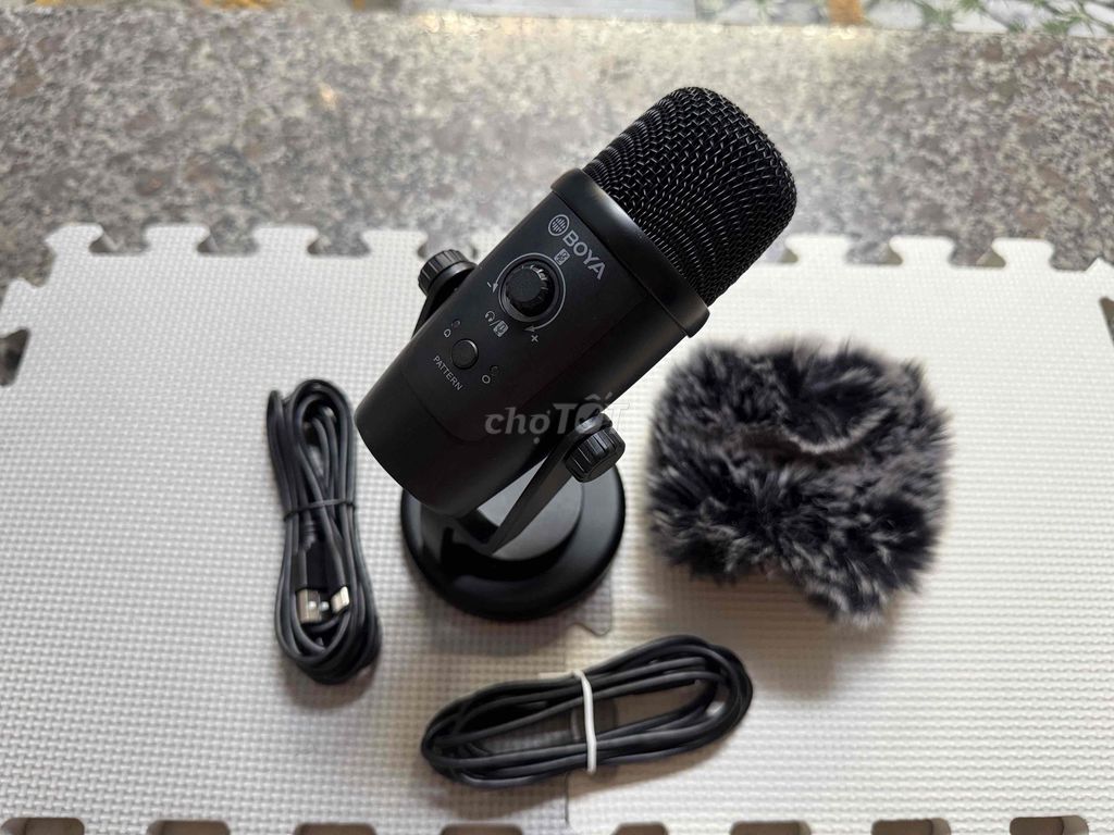 Microphone BOYA PM500 Đen Còn mới. Mua bán Tivi, Âm thanh tại Quận Tân Bình Tp Hồ Chí Minh được đăng bởi X hình 1