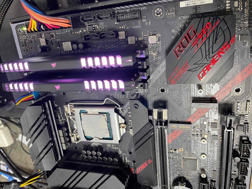 Combo B460G ROG-10400F- Kit Corsair led 16G