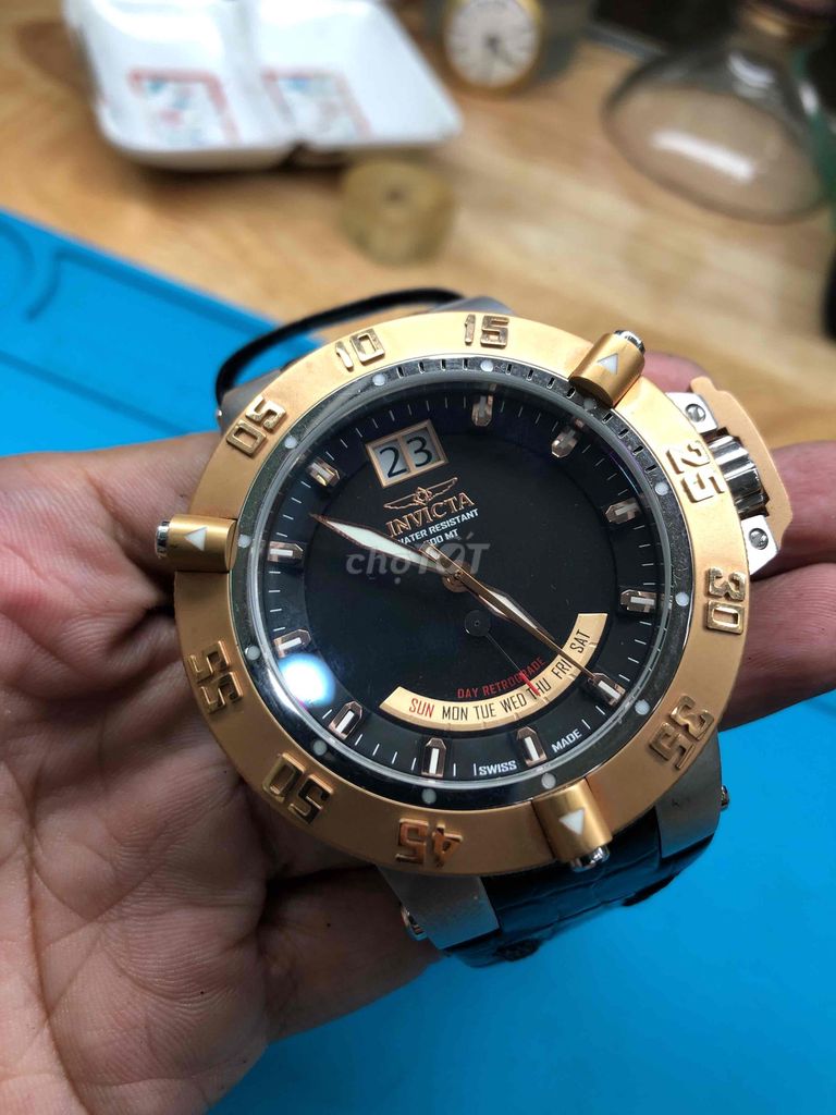 Đồng hồ Invicta nam Swiss thép không gỉ. Mua bán Đồng hồ tại Quận 8 Tp Hồ Chí Minh được đăng bởi Nguyễn Xuân Trường hình 1