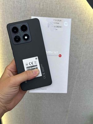 Xioami 14T 12/512GB VN Fullbox zin đẹp 99 Fullbox