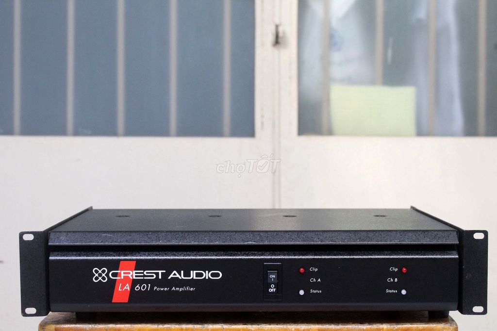 Power amplifier  CREST Audio LA- 601   U.S.A. Mua bán Tivi, Âm thanh tại Quận 8 Tp Hồ Chí Minh được đăng bởi tran thanh long hình 1