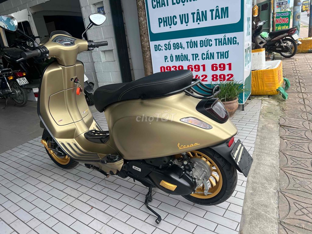 Vesspa sprint 150 2022 siêu lướt.. Mua bán Xe máy tại Quận Ô Môn Cần Thơ được đăng bởi Trần Tùng hình 6