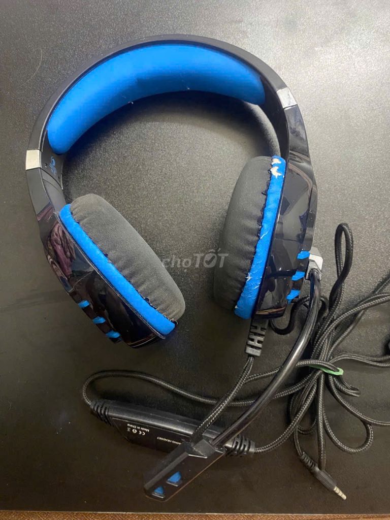 Tai nghe Gaming NPET HS10 Đen Xanh Có dây. Mua bán Tivi, Âm thanh tại Quận Bắc Từ Liêm Hà Nội được đăng bởi Đức Đỗ hình 1