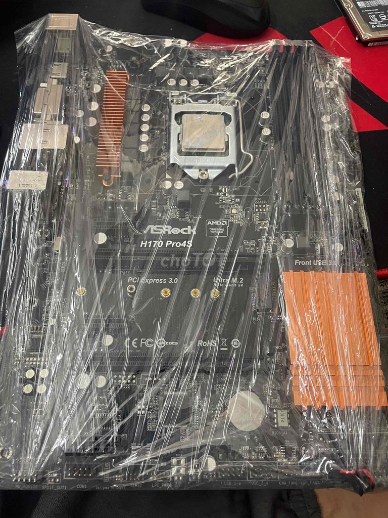 ASRock H170 Pro4S i7 6700. Mua bán Linh kiện (RAM, Card...) tại Quận Tân Phú Tp Hồ Chí Minh được đăng bởi vitinhdangquang hình 1