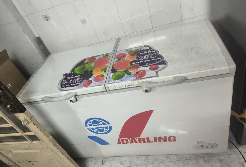 Tủ đông 450l đông suốt Darling zin