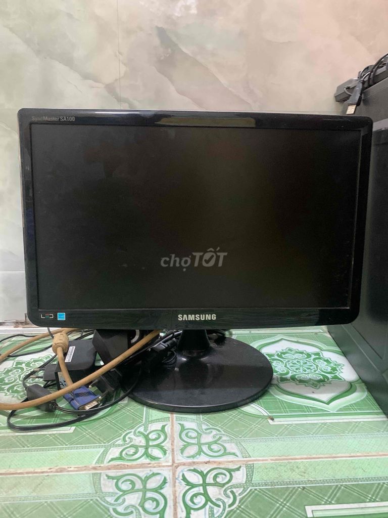 Bộ máy tính để bàn gtx750ti + màn hình 16inch