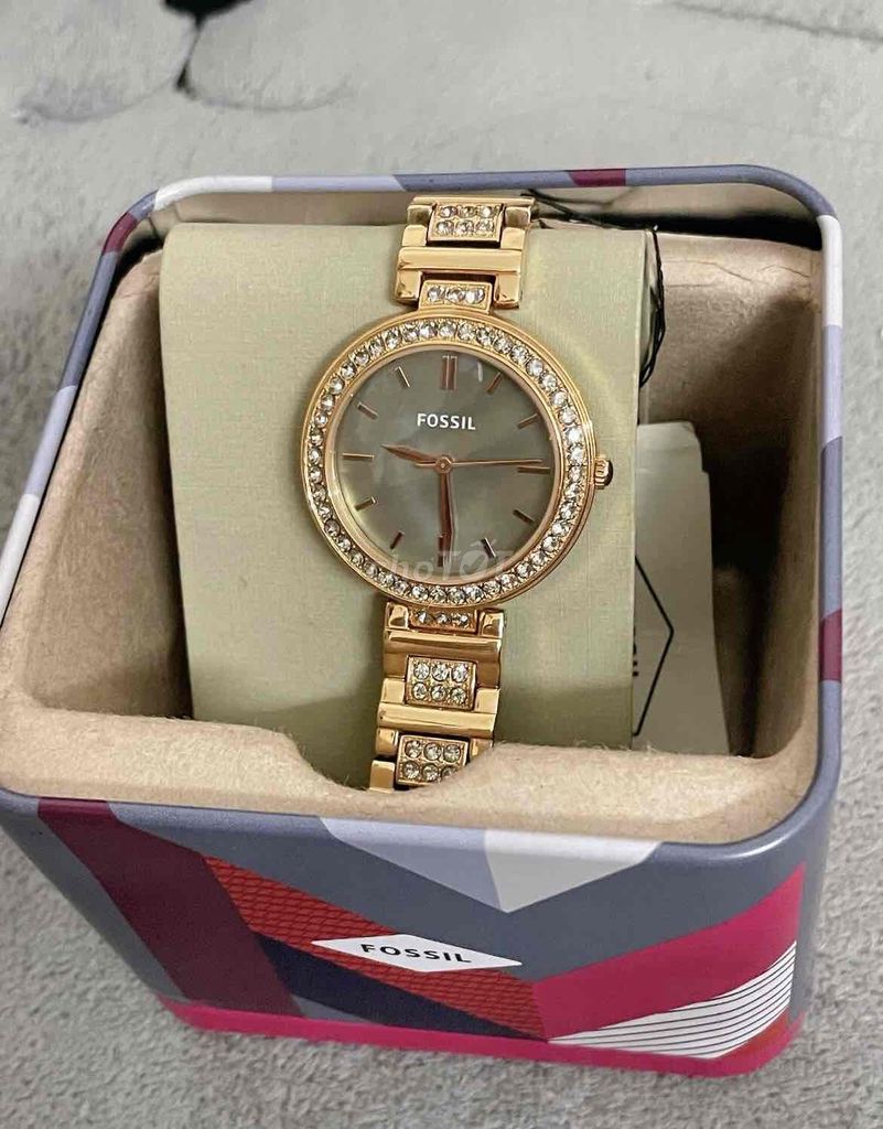 Đồng hồ Fossil Nữ Vàng đồng Kim loại. Mua bán Đồng hồ tại Quận Tân Phú Tp Hồ Chí Minh được đăng bởi Nguyễn Hải Yến hình 1