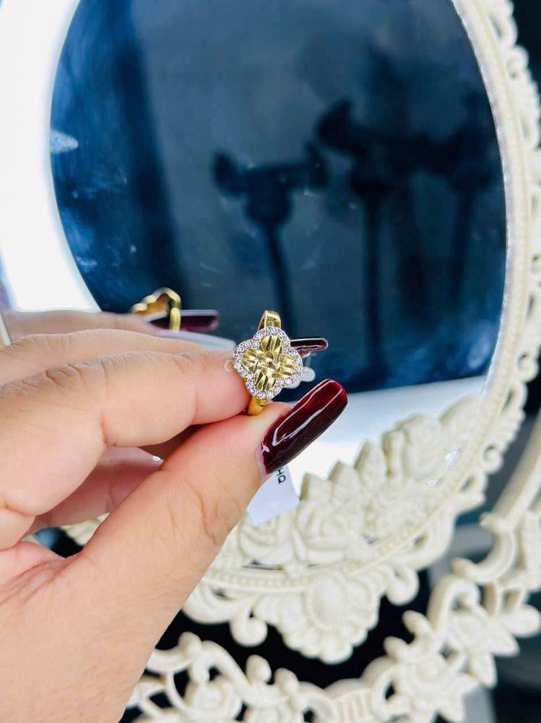 Nhẫn nữ Đồng hội xi vàng 610. Mua bán Phụ kiện thời trang khác tại Thành phố Hà Tiên Kiên Giang được đăng bởi PHỤ KIỆN TRANG SỨC HQ hình 1