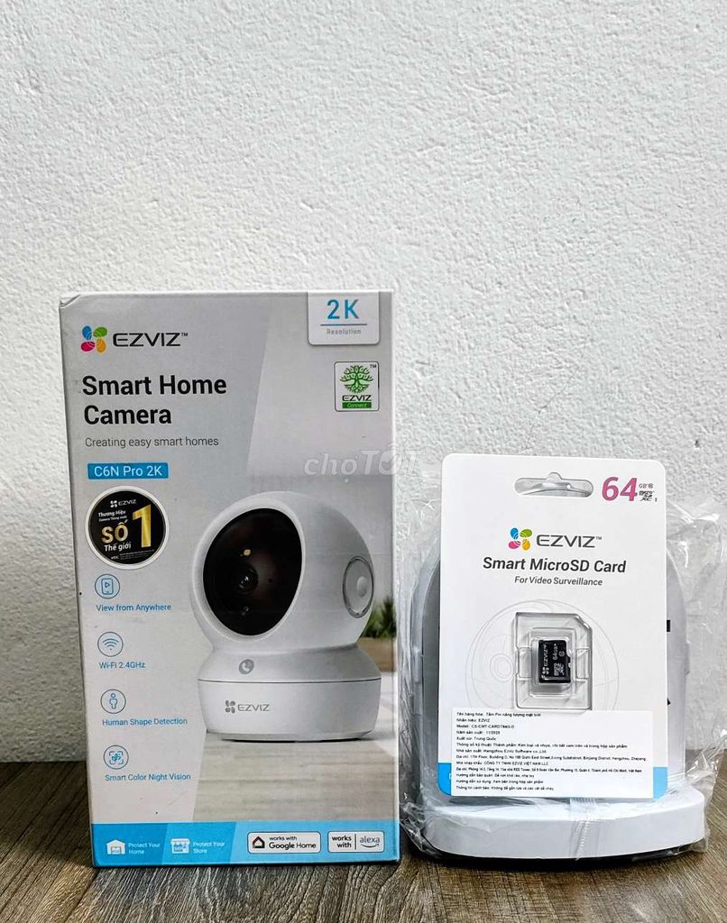 Camera EZVIZ C6N Pro 2k tặng thẻ nhớ và hộp kt. Mua bán Máy ảnh, Máy quay tại Quận Bắc Từ Liêm Hà Nội được đăng bởi đồ cũ đồ mới hình 1