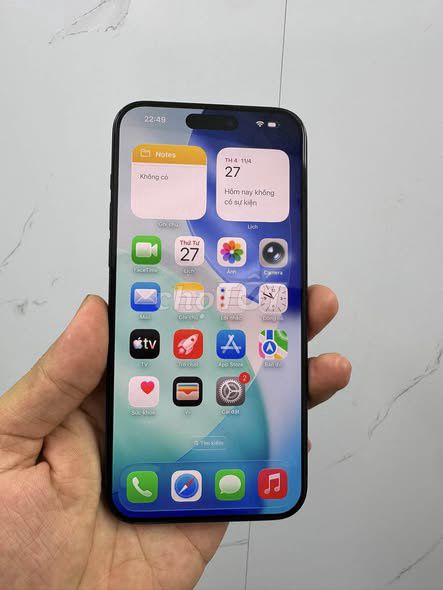 iPhone 15 Pro Max 512GB Xám Đã sử dụng. Mua bán Điện thoại tại Quận Ba Đình Hà Nội được đăng bởi Hội Đồ Điện Tử hình 1