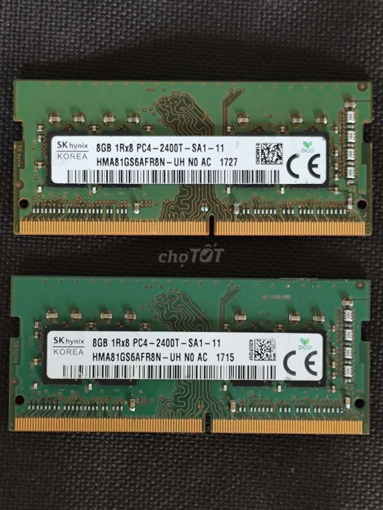 RAM SK Hynix HMA81GS6AFR8N-UH 8GB DDR4. Mua bán Linh kiện (RAM, Card...) tại Huyện Nông Cống Thanh Hóa được đăng bởi le quang hình 1