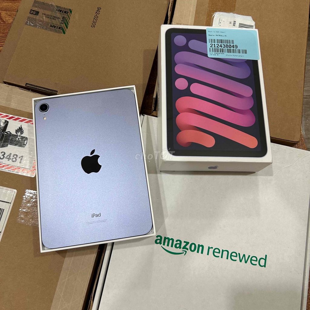 IPad Mini 6 64 wifi Tím likenew fulbox 99%-Oder My. Mua bán Máy tính bảng tại Quận Đống Đa Hà Nội được đăng bởi Hoàng Điển Trai Long hình 1