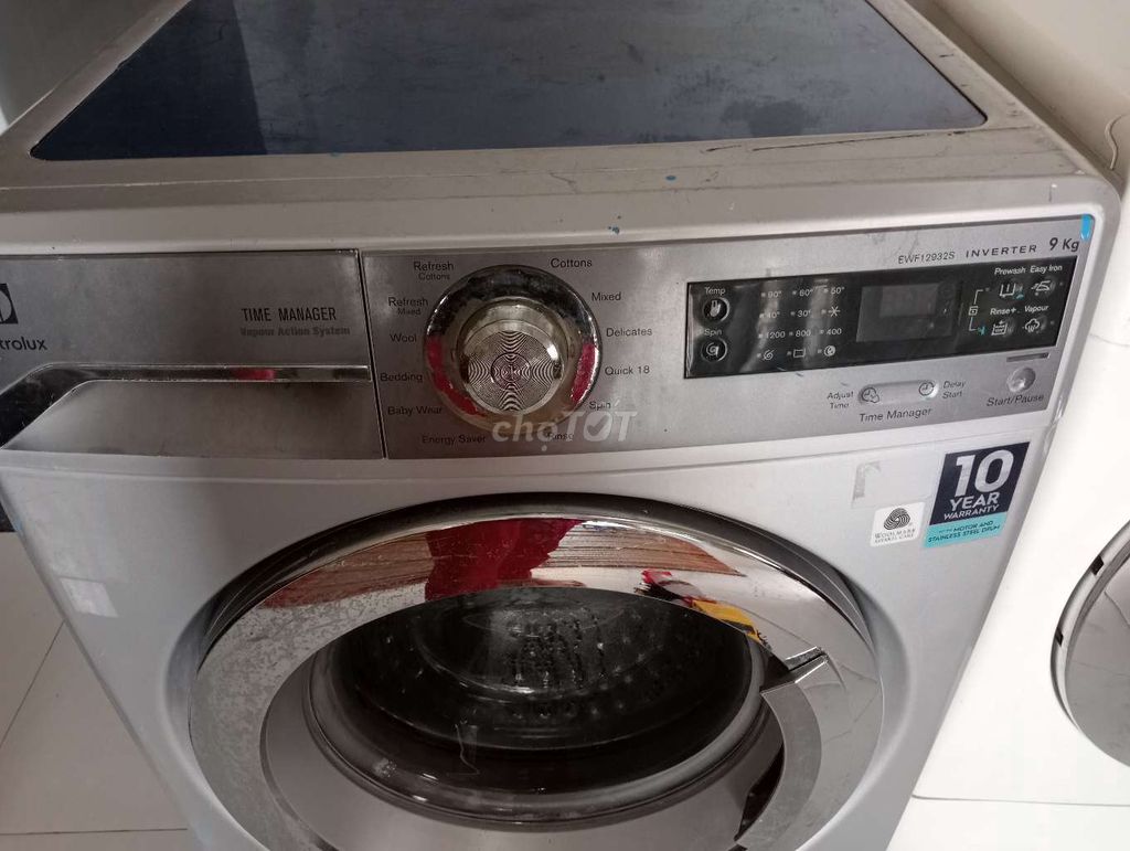 Thanh lý máy giặt Electrolux 9kg giặt êm, siêu bền
