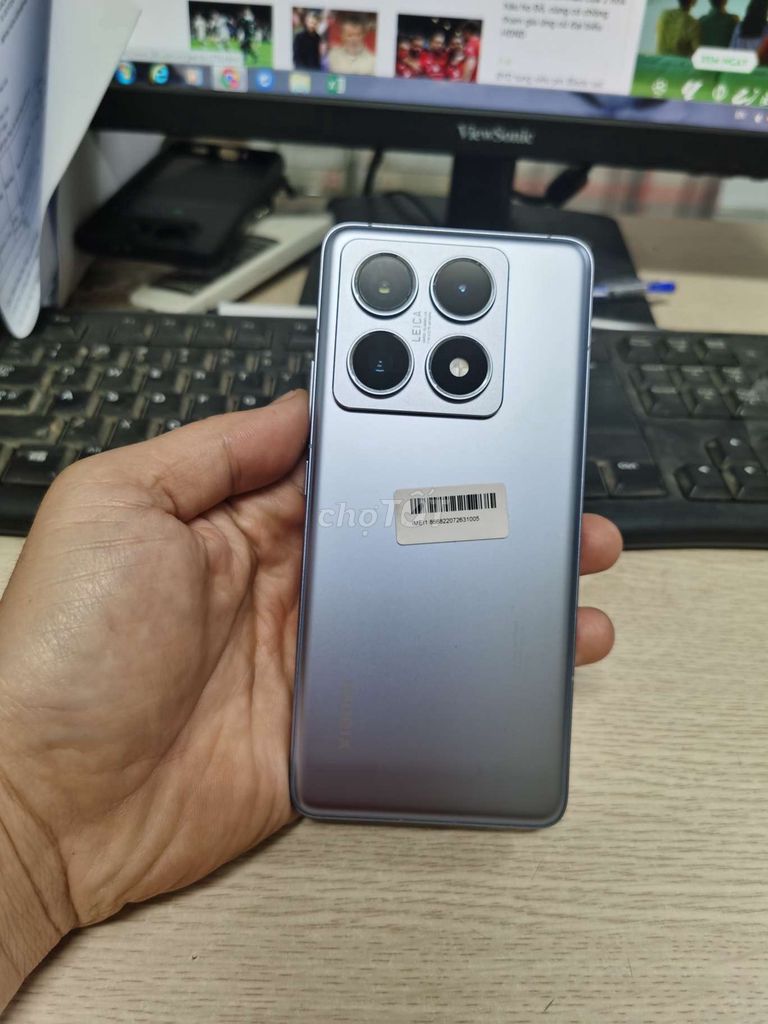 Xiaomi Mi 14T Pro 512GB Xám. Mua bán Điện thoại tại Quận Hai Bà Trưng Hà Nội được đăng bởi Quốc Bảo hình 1