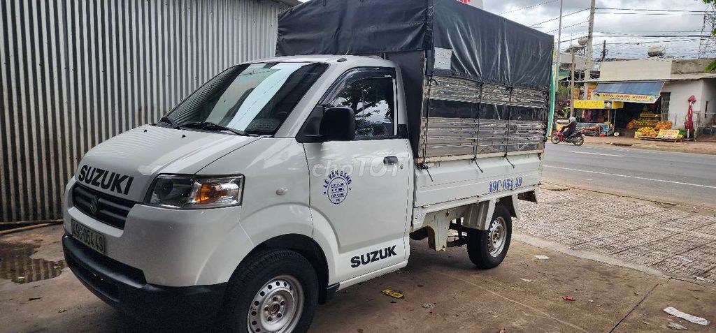 Suzuki Pro 2013 Trắng, thùng kèo mui bạt.. Mua bán Xe tải, xe ben tại Huyện Đức Trọng Lâm Đồng được đăng bởi THỂ TRẦN CAR hình 10